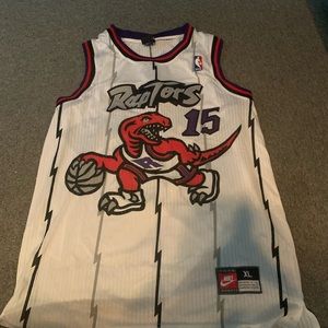 Toronto Raptors Vince Carter throwback size XL